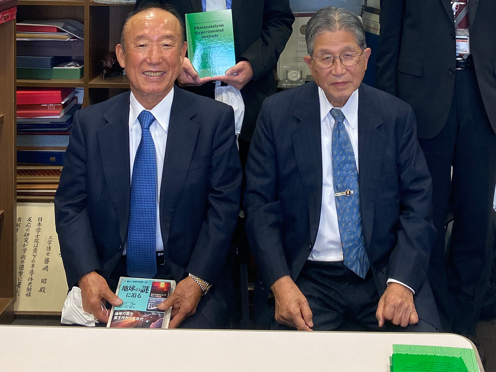 Courtesy Visit to Professor Akira Fujishima