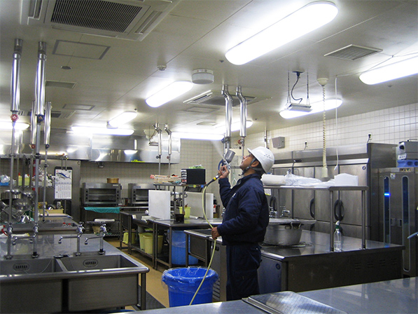 Hotel Kitchen photocatalytic coating image