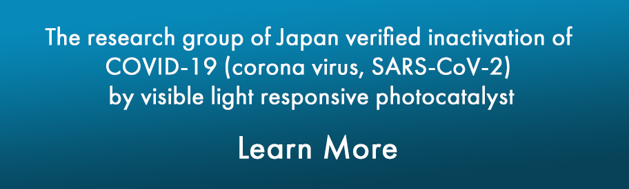 Information on inactivation of the Coronavirus_COVID-19 by photocatalyst