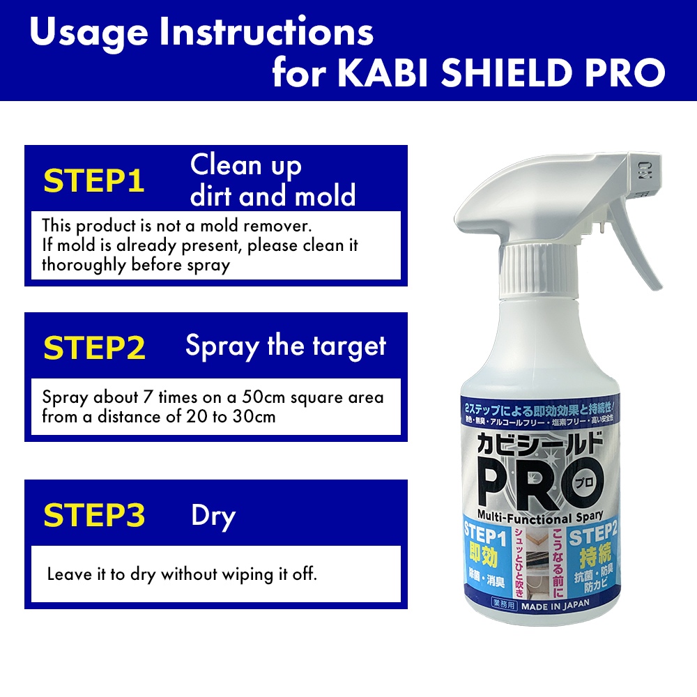 How to use Kabi Shield PRO