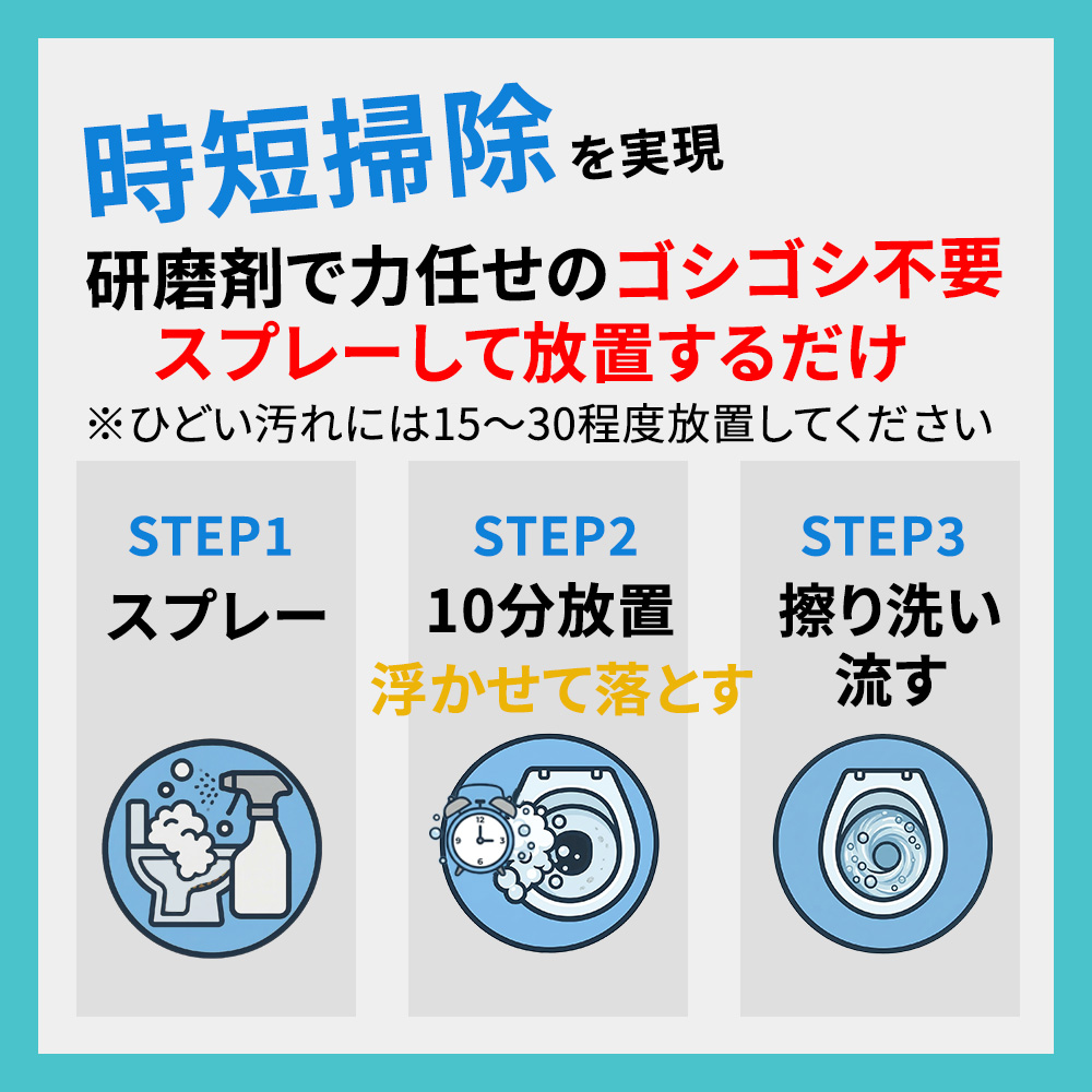 時短掃除を実現